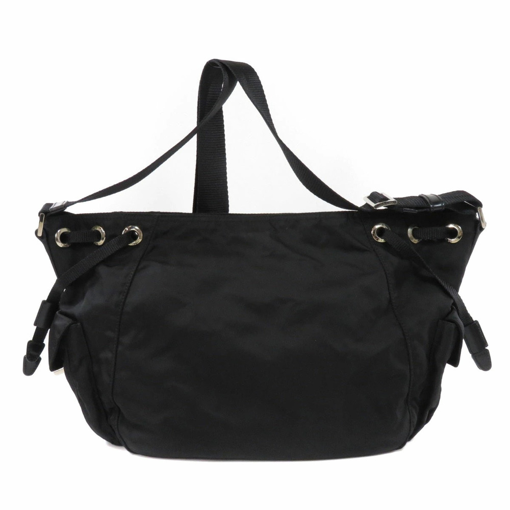 Prada logo plate Black Shoulder Crossbody bag - Picture 2 of 11